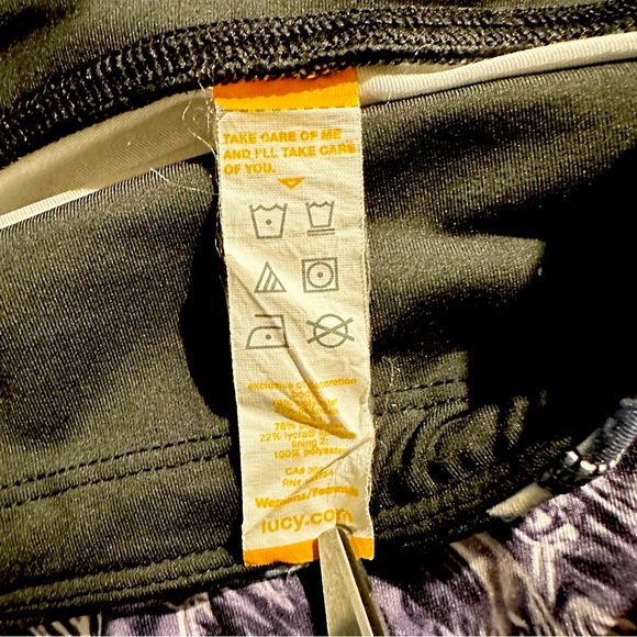 Medium lucy Revolution Run Tights - Foil Print - Picture 5 of 11